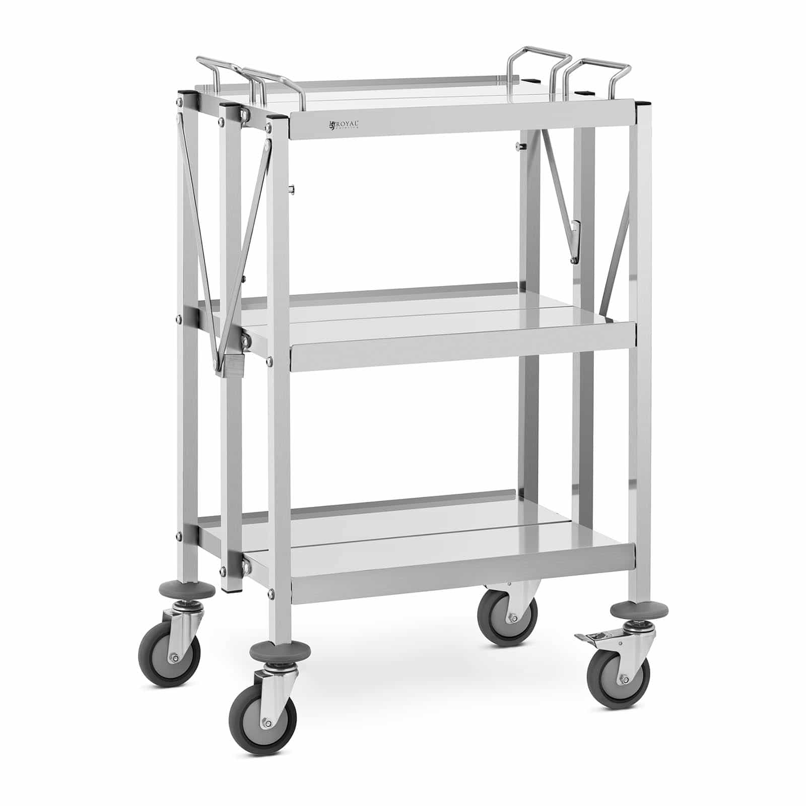 Carrello portavivande 3 ripiani - Royal Catering