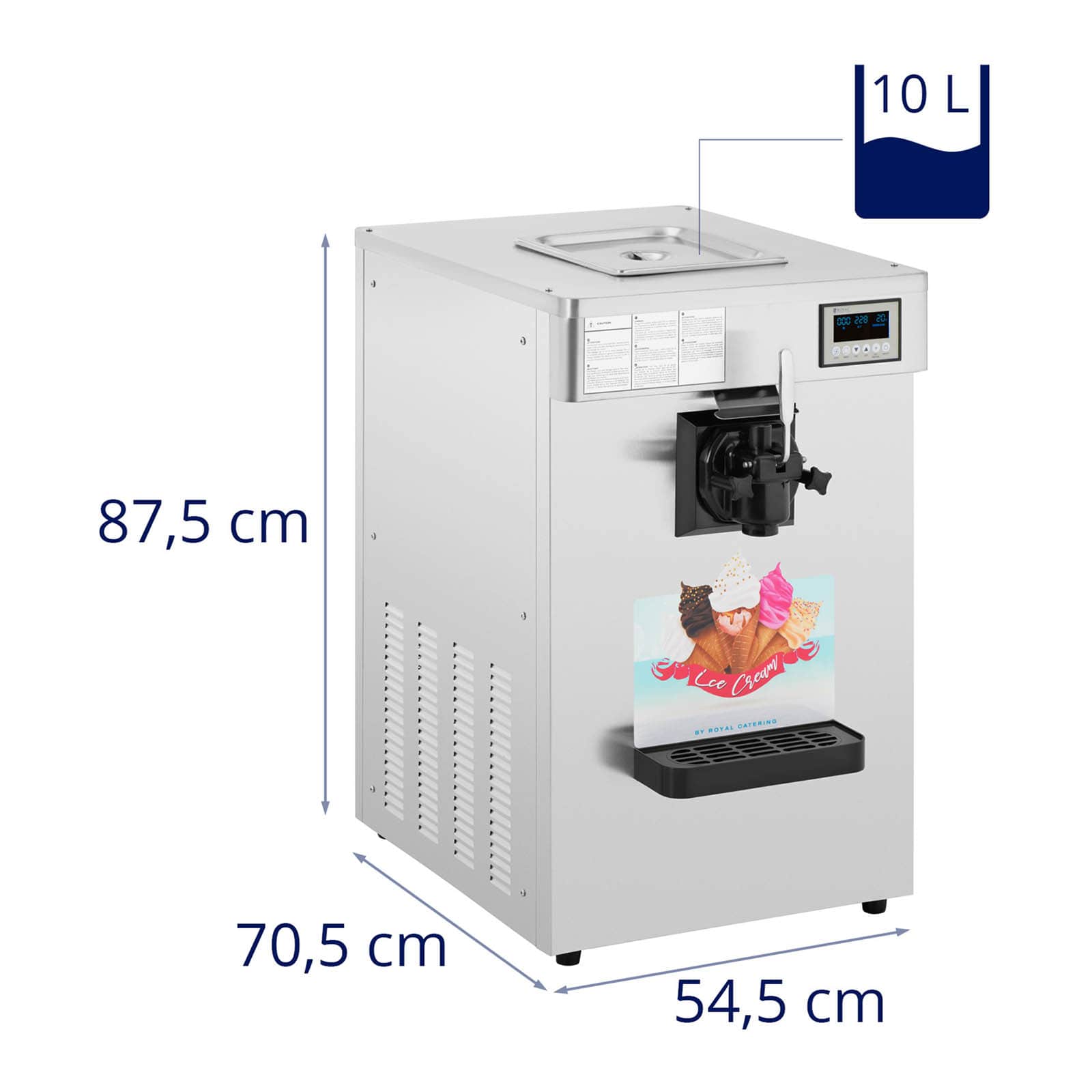 Trituradora de alimentos - 1500 U/min - 5 L - Royal Catering